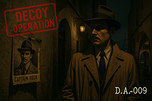 Steve Mitchell as Captain Rock in Tangier