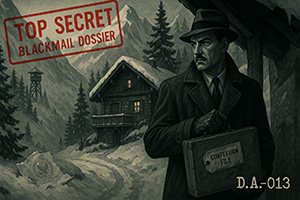 Steve Mitchell in the Swiss Alps